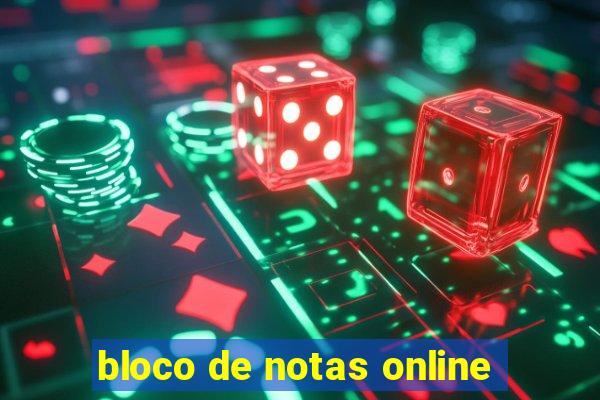 bloco de notas online